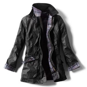 Barbour Classic Beadnell Waxed Cotton Jacket - Like New Condition